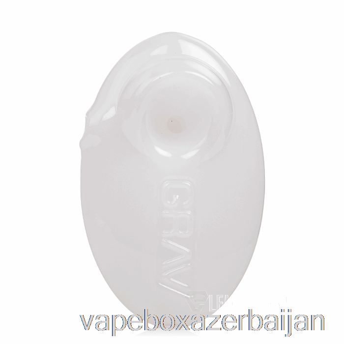 Vape Smoke GRAV Pebble Spoon White